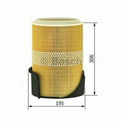 BOSCH S0131 Повітряний фільтр