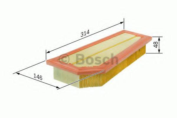 BOSCH S0134 Повітряний фільтр