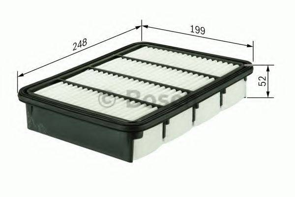 BOSCH S0165 Повітряний фільтр