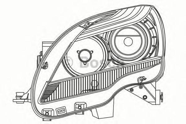 MERCEDES-BENZ 251 820 27 61 Основна фара