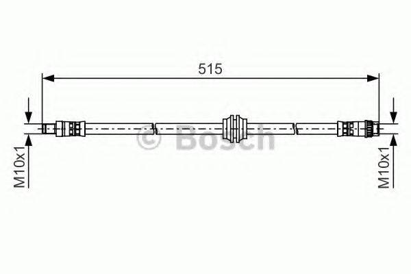 LUCAS ELECTRICAL PHB900 Гальмівний шланг