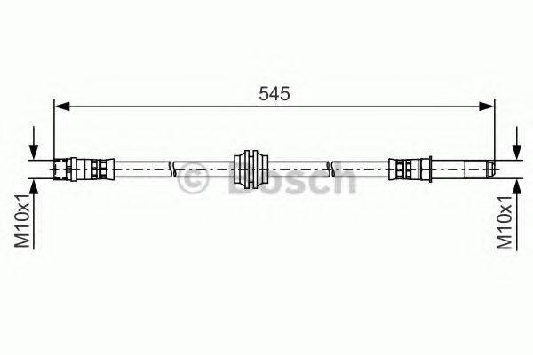 TEXTAR 40208400 Гальмівний шланг