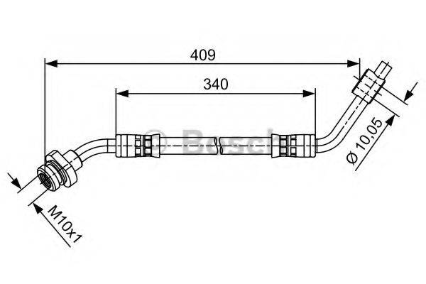 LUCAS ELECTRICAL PHD1137 Гальмівний шланг