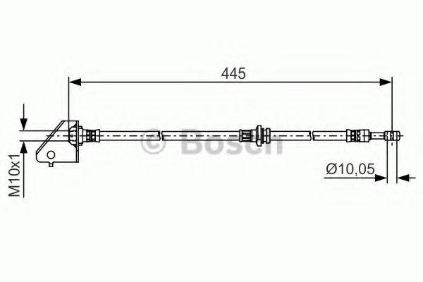 LUCAS ELECTRICAL PHD1121 Гальмівний шланг
