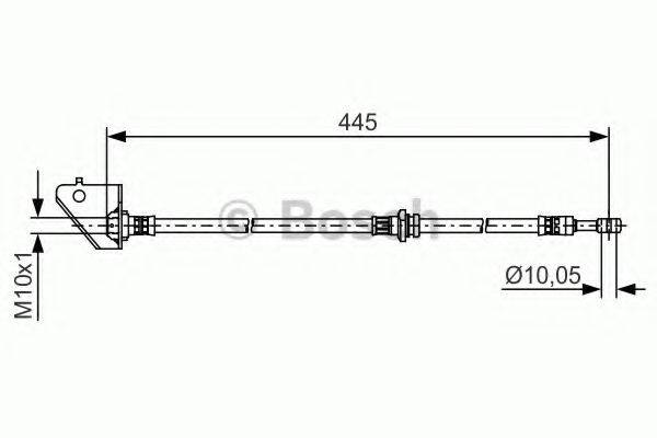 LUCAS ELECTRICAL PHD1122 Гальмівний шланг