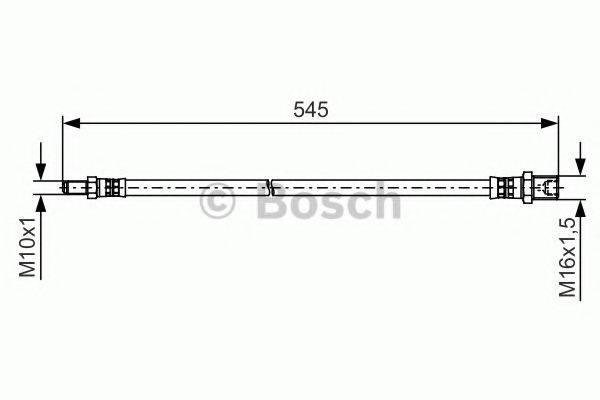 IVECO 500330389 Гальмівний шланг