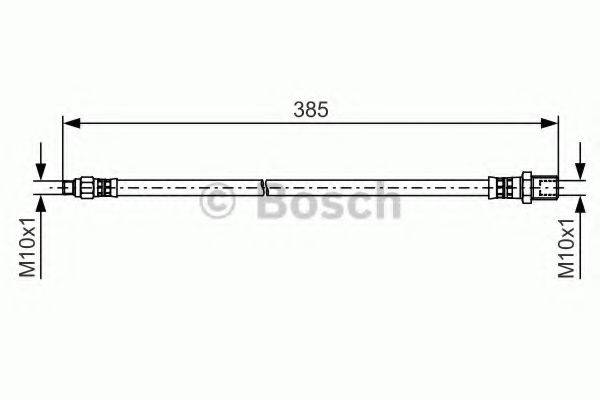 CF GOMMA 512855 Гальмівний шланг