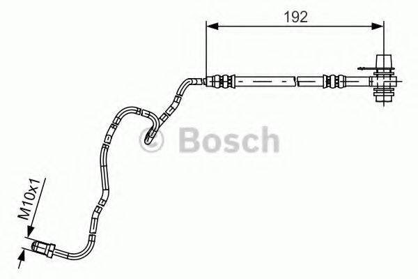 LUCAS ELECTRICAL PHD1040 Гальмівний шланг