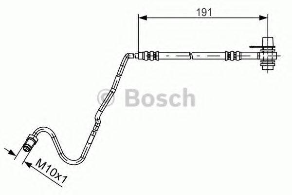 LUCAS ELECTRICAL PHD1041 Гальмівний шланг