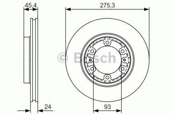 HYUNDAI 58129 4A020 гальмівний диск
