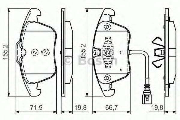 BOSCH 0 986 TB3 154
