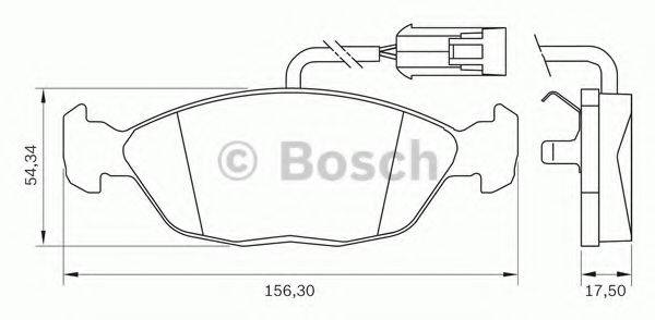 ICER 800335 Комплект гальмівних колодок, дискове гальмо