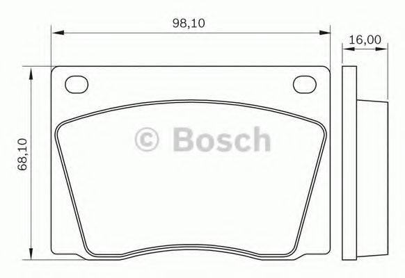 BOSCH 0 986 BB0 487