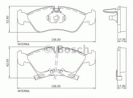 ICER 920738 Комплект гальмівних колодок, дискове гальмо