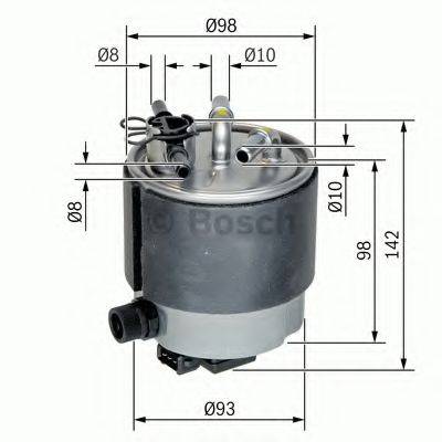 BOSCH N 2126 Паливний фільтр