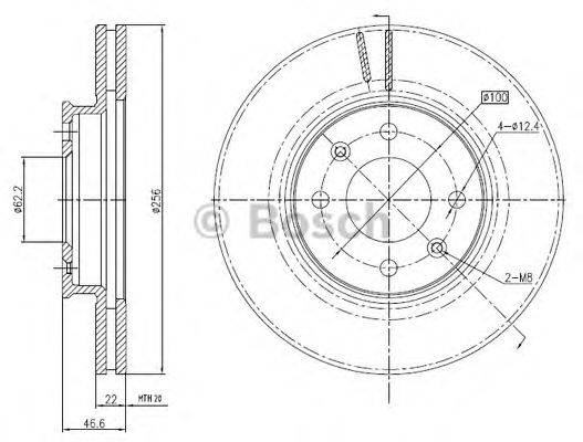 BOSCH 0 986 BB4 289