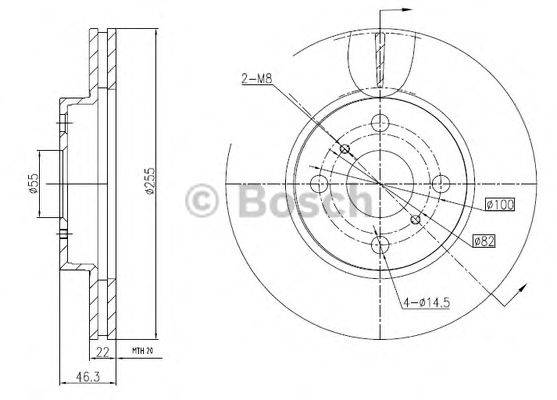 BOSCH 0 986 BB4 291