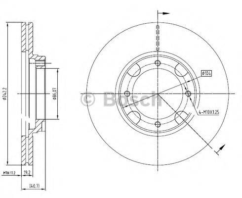 BOSCH 0 986 BB4 292