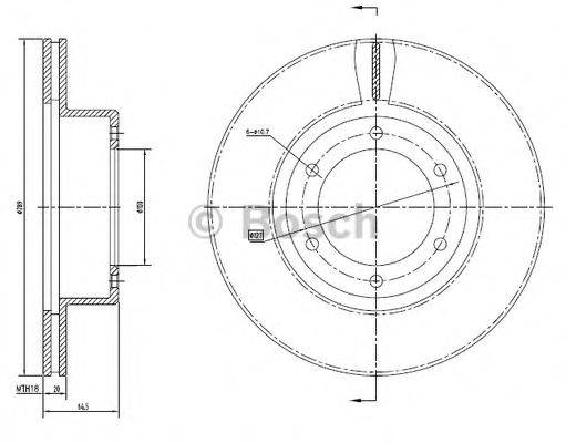 BOSCH 0 986 BB4 293