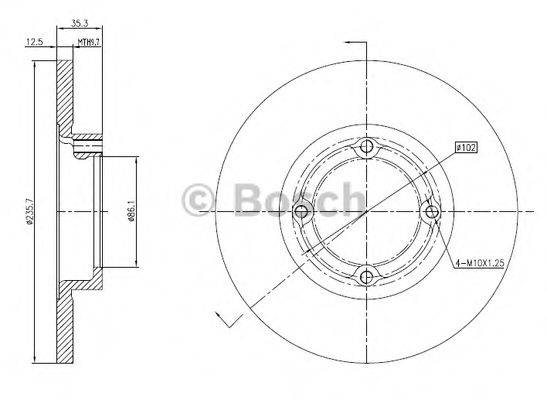 BOSCH 0 986 BB4 297