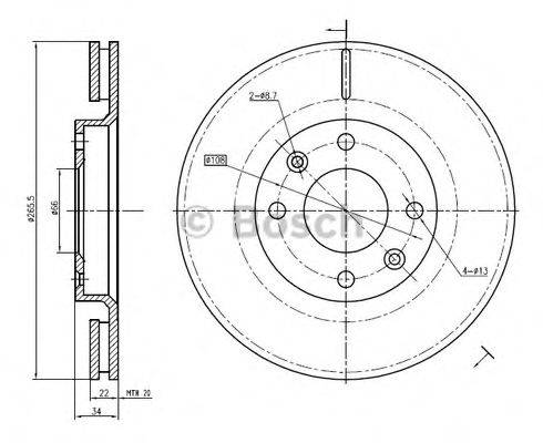 BOSCH 0 986 BB4 300