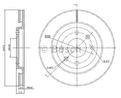 BOSCH 0 986 BB4 303