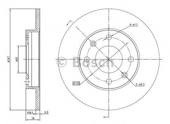 BOSCH 0 986 BB4 306