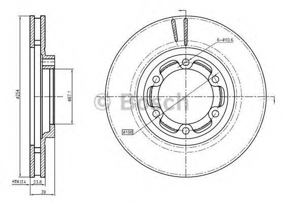BOSCH 0 986 BB4 316