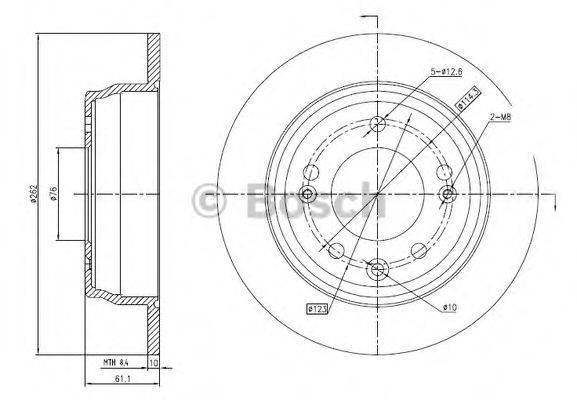 BOSCH 0 986 BB4 323
