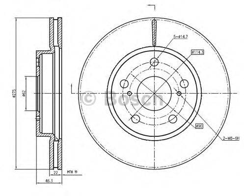BOSCH 0 986 BB4 324