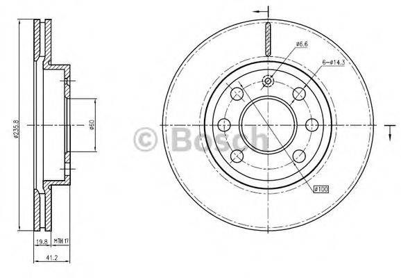 BOSCH 0 986 BB4 327