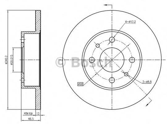 BOSCH 0 986 BB4 329