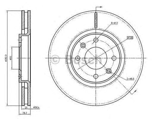 BOSCH 0 986 BB4 333