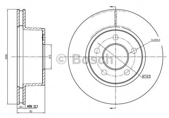 BOSCH 0 986 BB4 340