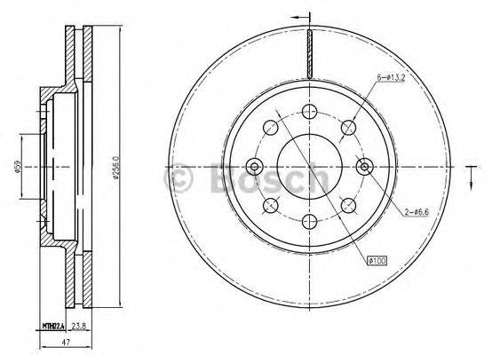 BOSCH 0 986 BB4 341