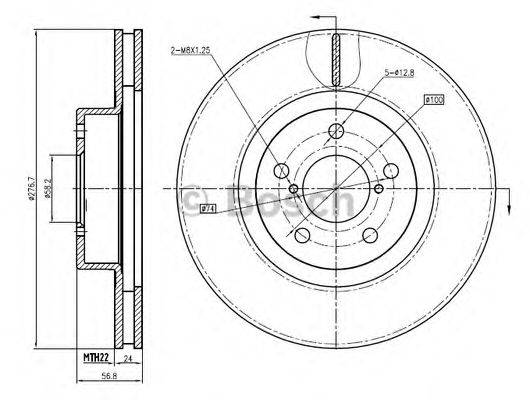 BOSCH 0 986 BB4 345