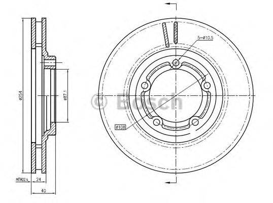 BOSCH 0 986 BB4 349