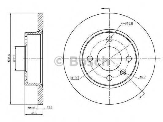 BOSCH 0 986 BB4 356