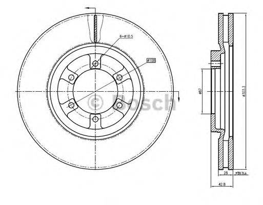 BOSCH 0 986 BB4 364