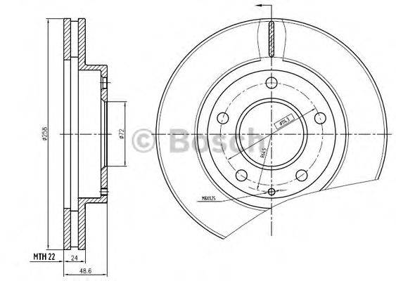 BOSCH 0 986 BB4 366