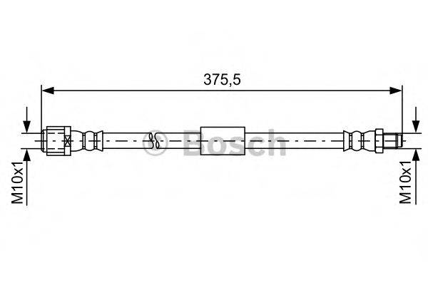 TEXTAR 40216100 Гальмівний шланг