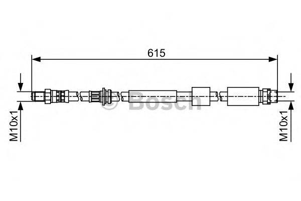 CF GOMMA 514531 Гальмівний шланг