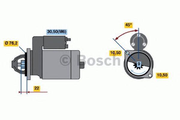 OPEL 90490771 Стартер