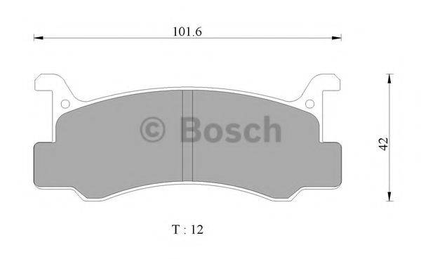 DAIHATSU 04492 87202 000 Комплект гальмівних колодок, дискове гальмо