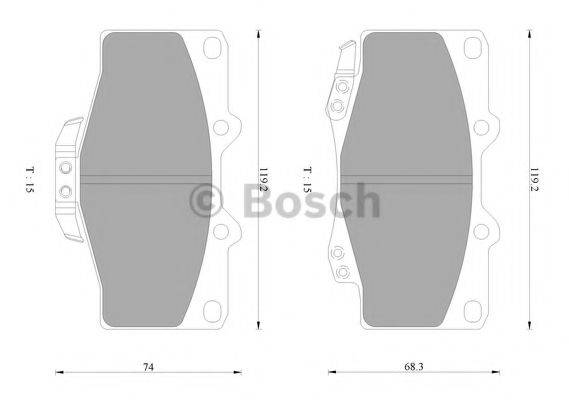 BOSCH 0 986 AB2 057