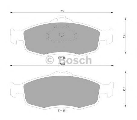 BOSCH 0 986 AB9 196