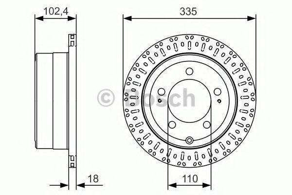 TOYOTA 4243160240 гальмівний диск