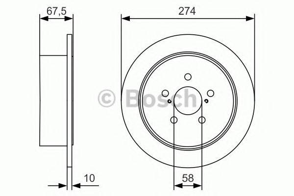 LUCAS ELECTRICAL DF 6290 гальмівний диск