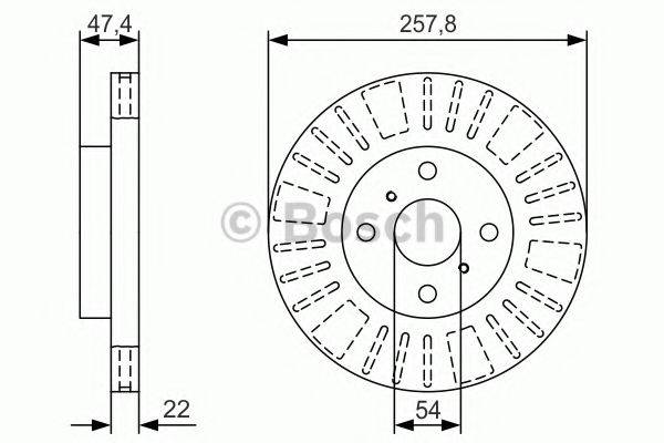 TOYOTA 4351212460 гальмівний диск