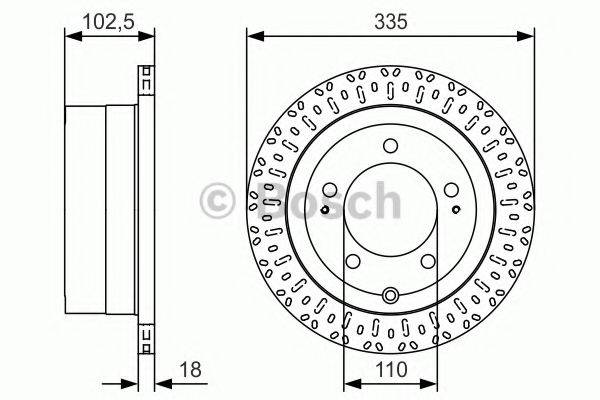 TOYOTA 42431 60241 гальмівний диск